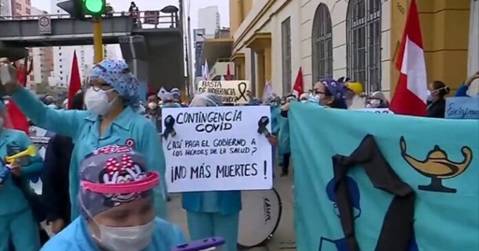 Trabajadores del Hospital del Niño protestan por pago de bono
