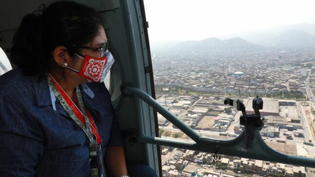 Supervisaron la seguridad de los comicios desde el aire Supervisaron la seguridad de los comicios desde el aire