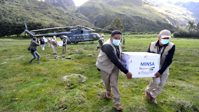 Vacunas contra la COVID-19 llegan a todas las regiones Vacunas contra la COVID-19 llegan a todas las regiones