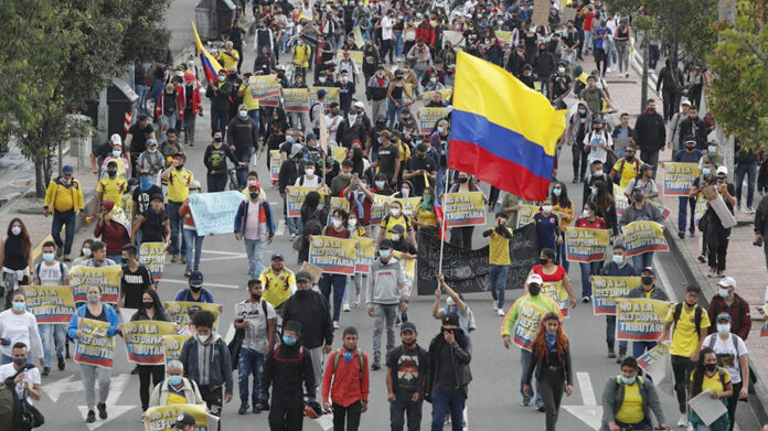 Protestas en Colombia Protestas en Colombia