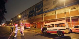 Combi asesina atropella a pareja en Av. Argentina