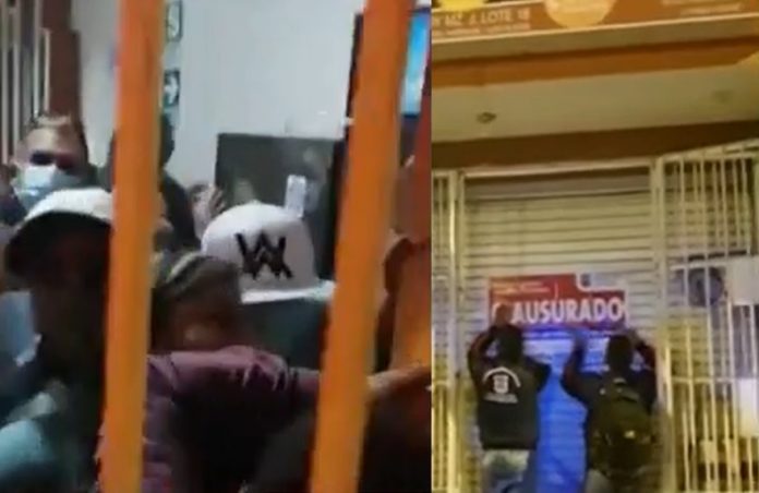 Intervienen licorería con 60 personas tomando y armando escándalo Intervienen licorería con 60 personas tomando y armando escándalo