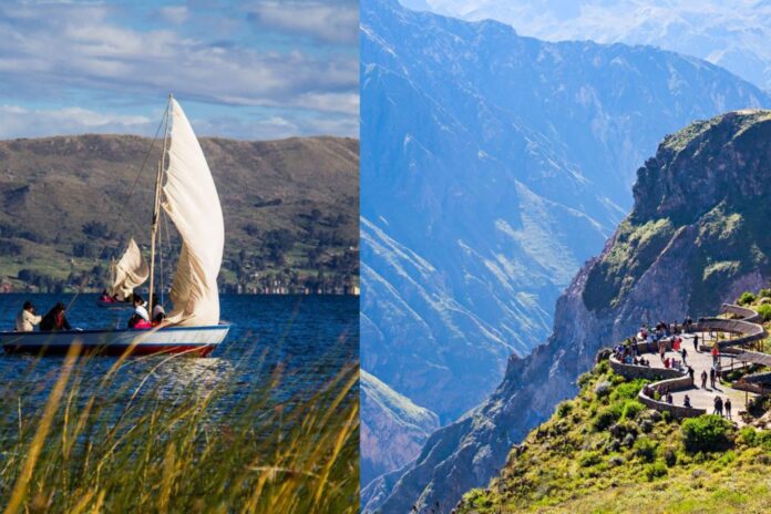 Turismo: Lago Titicaca (Puno) y el Valle del Colca (Arequipa)