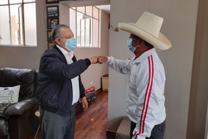 Marco Arana y Pedro Castillo Terrones