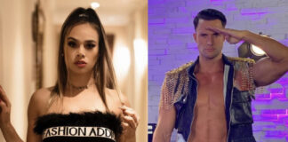 Jossmery Toledo y Fabio Agostini