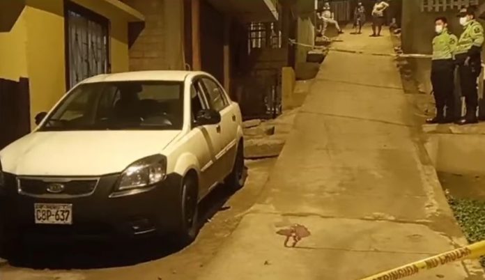 Disparan a padre de familia en Mi Perú