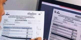 actas electorales