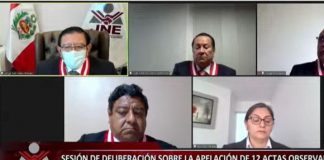 Piden que apelaciones se sigan resolviendo en audiencias públicas Jurado Nacional de Elecciones