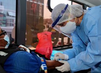 donación de sangre