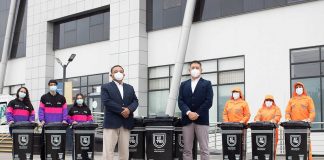 Trabajadores de limpieza pública reciben kit de protección Trabajadores de limpieza pública reciben kit de protección
