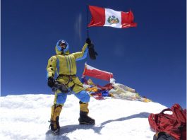 Llevarán la bandera peruana a lo más alto del Huascarán