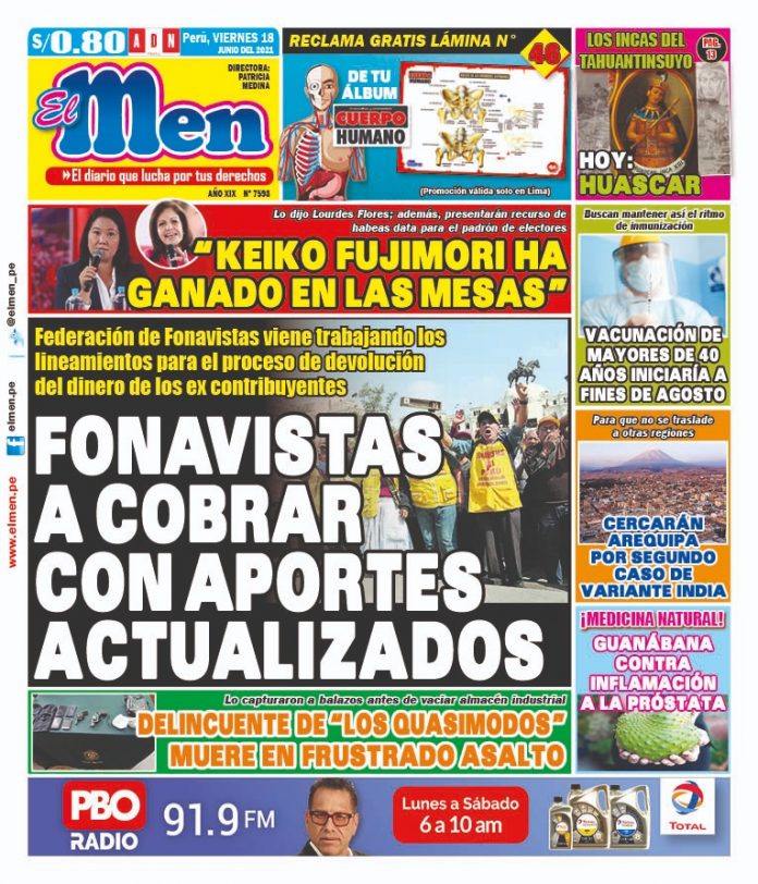 Portada El Men (18-06-2021)