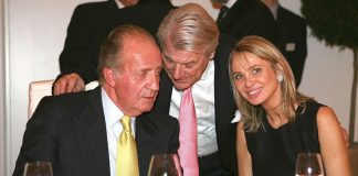 Juan Carlos I y Corinna Larsen