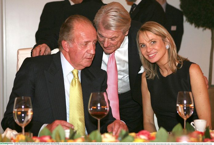 Juan Carlos I y Corinna Larsen
