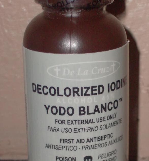 yodo blanco