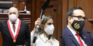 Jorge Montoya Manrique, María del Carmen Alva Prieto y José Enrique Jerí Oré