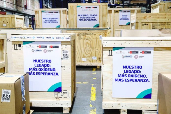 Francia dona cuatro nuevas plantas de oxígeno al Perú