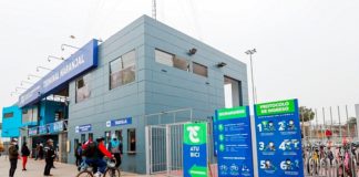 Metropolitano implementa espacio en buses para viajar con bicicletas Terminal de Naranjal