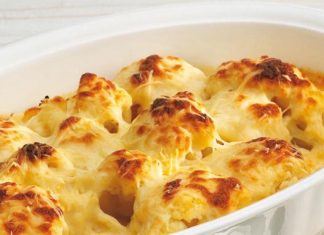 Coliflor gratinada