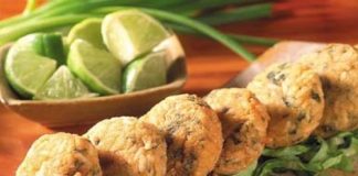 Croquetas de arroz y espinacas