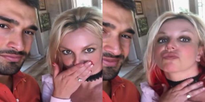 Britney Spears anunció su compromiso con Sam Asghari