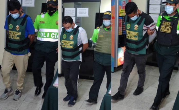 Capturan a delincuentes que robaron de S/14 000 a empresario Capturan a delincuentes que robaron de S/14 000 a empresario