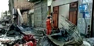 Dos muertos dejó feroz incendio en Iquitos