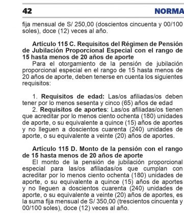 Pensiones proporcionales