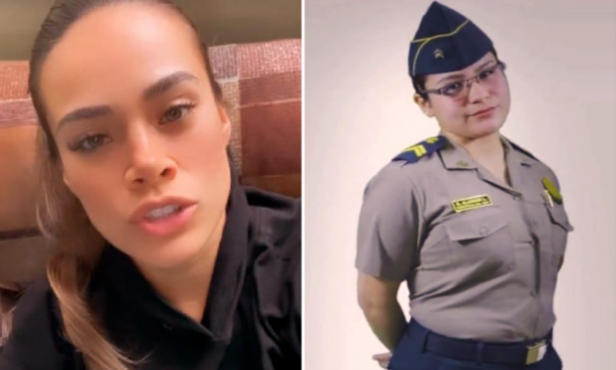 Jossmery Toledo criticó a la PNP por parodiar su polémico tiktok, en el que vestía el uniforme de la policía para un reto viral.