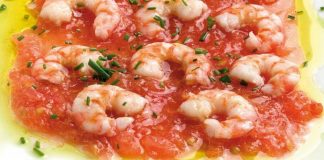 Langostinos al tomate