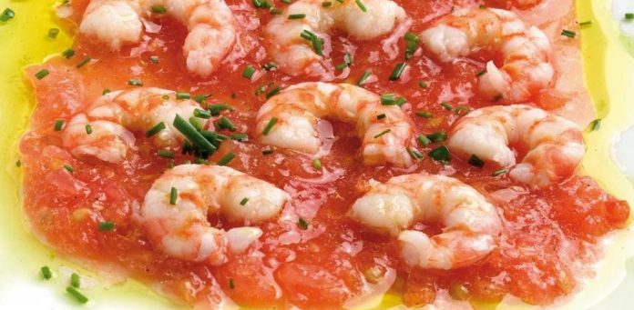 Langostinos al tomate