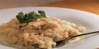 Risotto de alcachofas