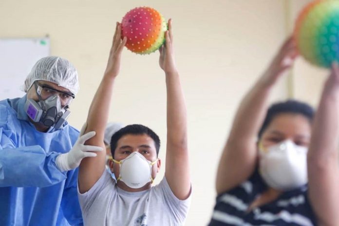 Rehabilitación pacientes postcovid