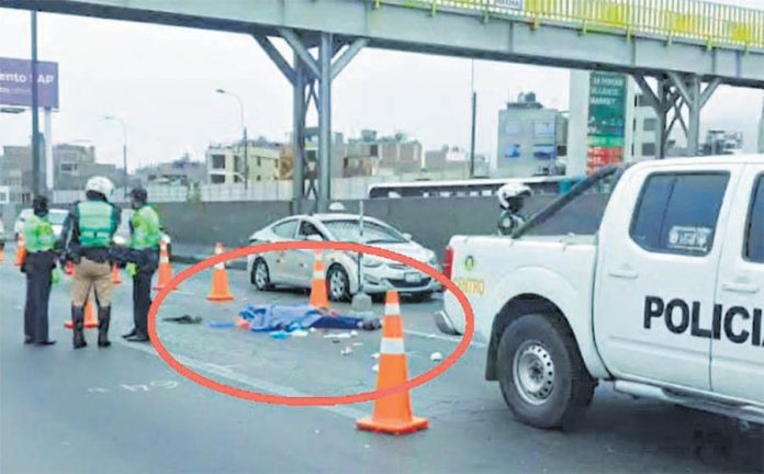 Motociclista falleció en accidente por no llevar cascoq
