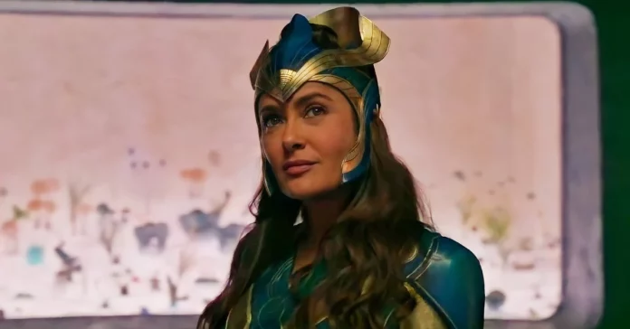 La actriz originaria de Veracruz, Salma Hayek contó la emocionante experiencia que pasó al formar parte de “Eternals” de Marvel como Ajak