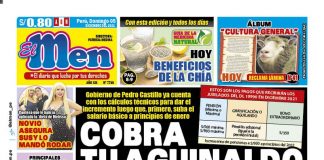 Portada impresa El Men