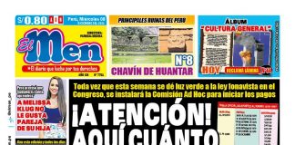 Portada impresa El Men