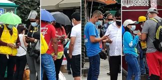 Venta de chips en calles