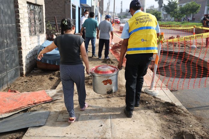 Aniego en San Juan de Lurigancho