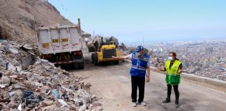 Recogen más de 200 toneladas de desmonte en El Agustino