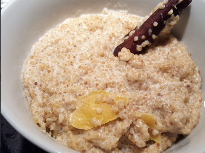Quinua con leche