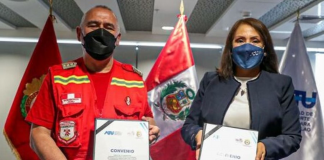 ATU y Bomberos firman convenio para atender emergencias