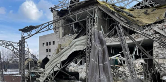 Rusia destruyó el hospital central de Izyum, en la estratégica región de Kharkiv