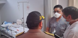Policía se encuentra en UCI tras ser atropellada por bus de “El Chino” Policía se encuentra en UCI tras ser atropellada por bus de “El Chino”