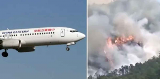Un avión se estrella en China con 132 personas a bordo