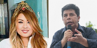 Karelim López y Pedro Castillo