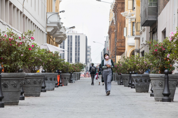 Peatonalización del Centro Histórico de Lima