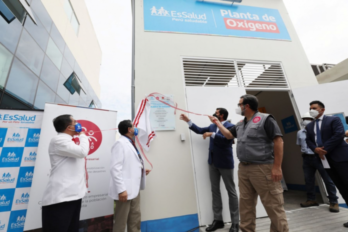 Hospital Negreiros pone en funcionamiento segunda planta de oxígeno