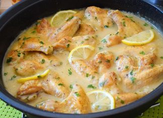 Pollo al limón Pollo al limón