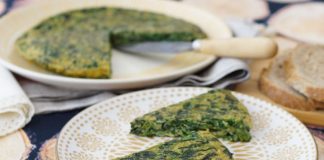 Tortilla de espinacas